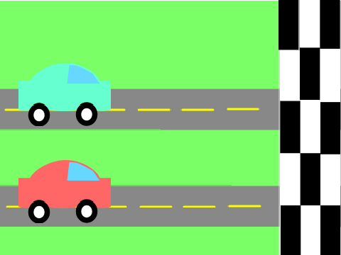 Car Racers! | 2 Player Game | 1.0 #games #all