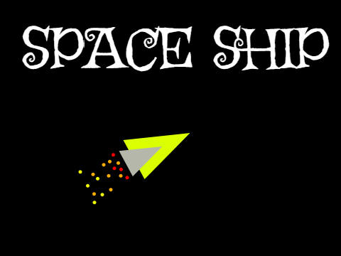 Space Ship driving simulator