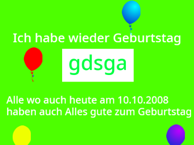 Happy Birthday gdsga
