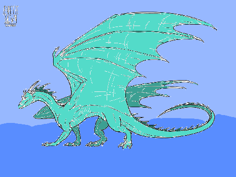 Dragon template Snowslash