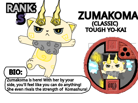 Yokai Watch oc Zumakoma