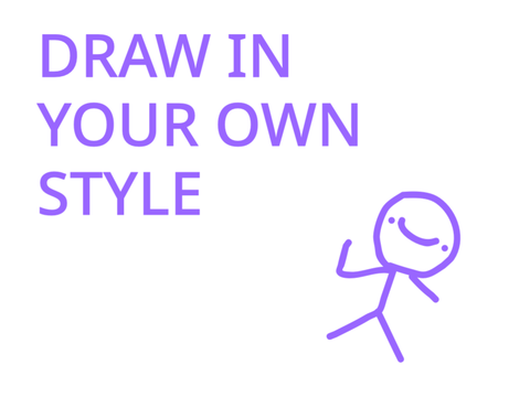 Draw in your own style!