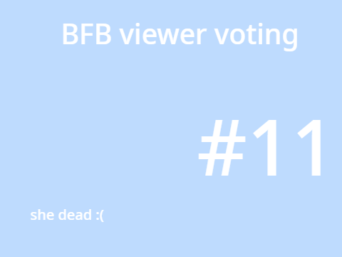 BFB viewer voting #12