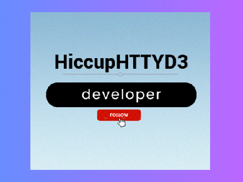 LOGO FOR HiccupHTTYD3  #Games #All #Logo #Banner #Animations #Stories… remix