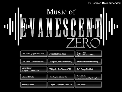 Music of Evanescent Zero