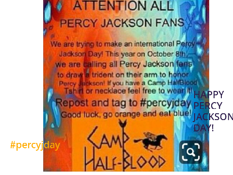 SPREAD THE WORD ABOUT PERCY JACKSON DAY remix