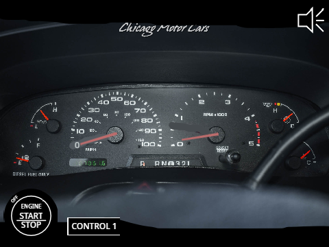 2002 Ford Excursion V10 speedometer