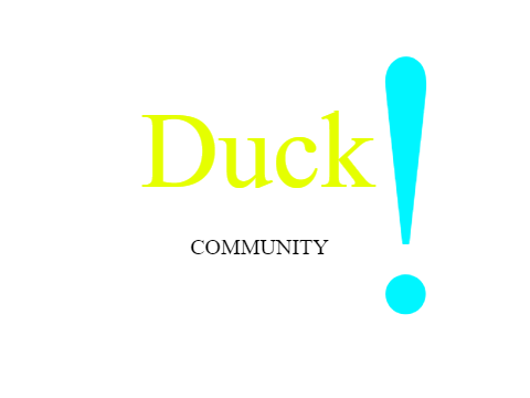 Duck COMMUNITY