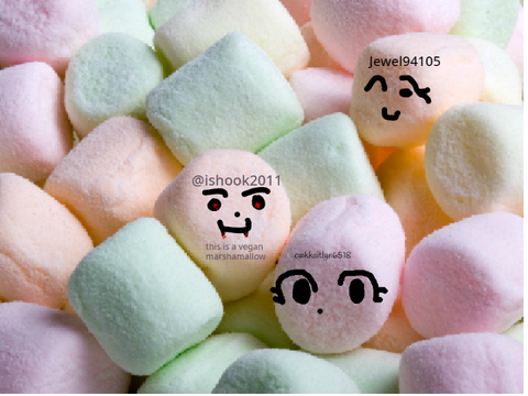 Add yourself as a marshmallow... remix remix