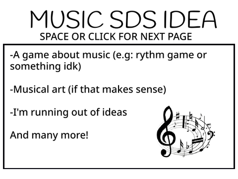 Music SDS Idea