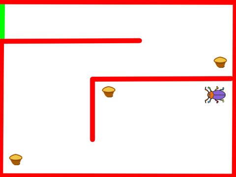 Beetle-Maze Game