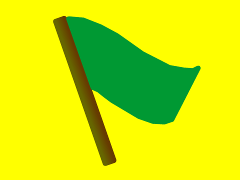 A Waving Flag!