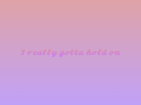 Hold On [] Collab