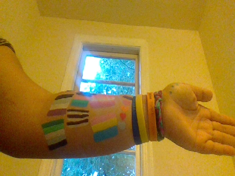 Drew on myself lol