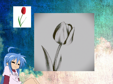 ☁️ Dessin de Tulipe ☁️