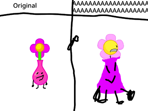 There's the evil Flower, she's still in.