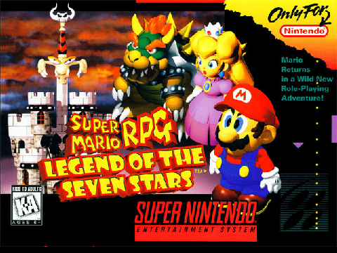 SNES Super Mario RPG: Legend Of The Seven Stars Demo
