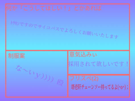 ハチャメチャ!?どらご学園 参加(入学)シート remix