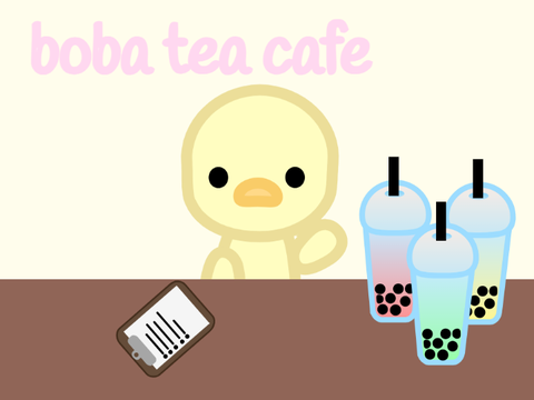 boba tea cafe (unfinished)