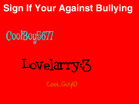 STOP BULLYING!!!!! remix remix