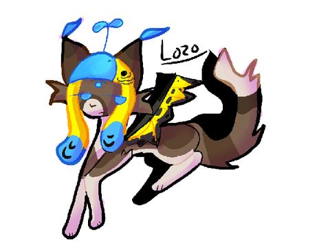 Lozo's halloween costume
