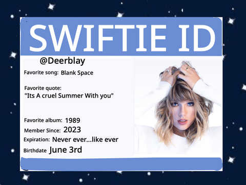 SWIFTIE ID 