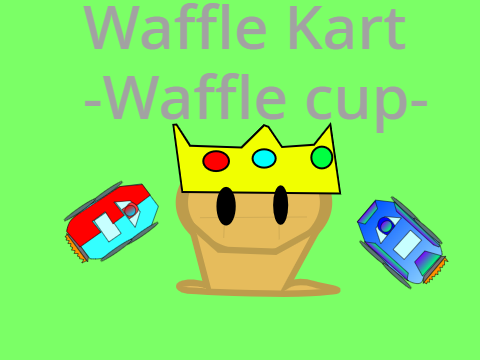 Waffle kart -Waffle cup- "2P"