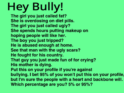  Stop bullying once and for all!  remix