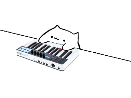 Bongo cat beating world record for playing hardest song ever on piano remix
