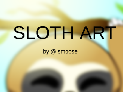 Sloth Art