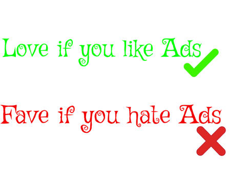 Ads or not