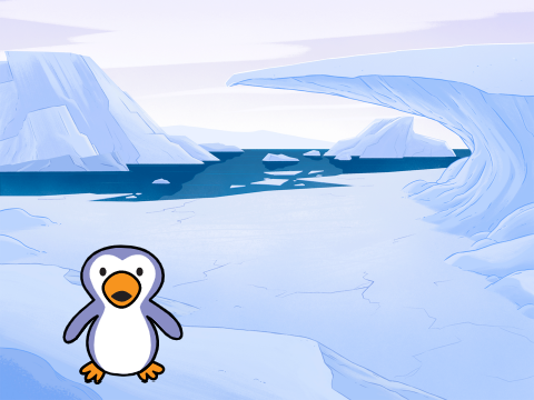 penguin travels the world! 