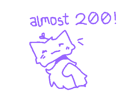 almost 200!!