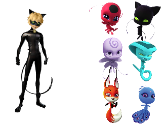 miraculous Cat Noir transformation remix