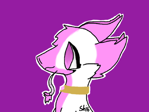 Rosepelt as a dragon