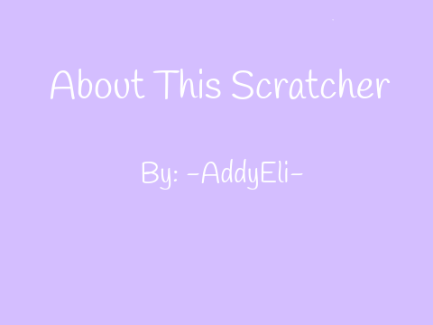 About This Scratcher