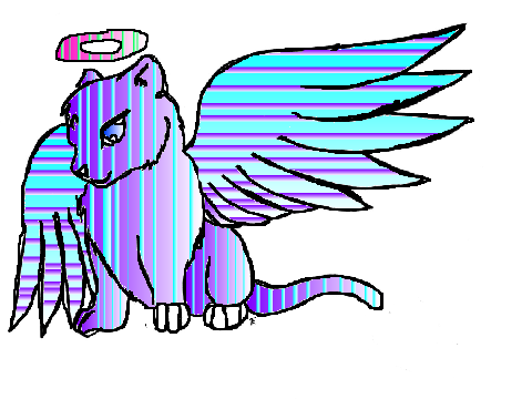Angel Kitty Coloring Contest (Open) remix-2