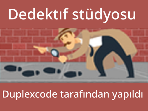 [Türkçe] Dedektif stüdyosu 