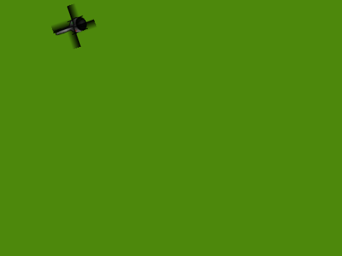 Helicopter that chases your mouse