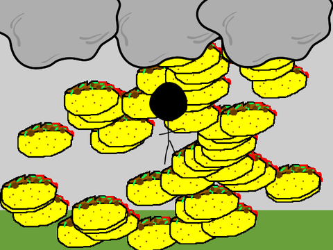 ITS RAINING TACOS!!!!!