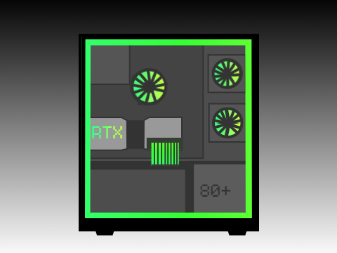 Gaming PC Animation RGB