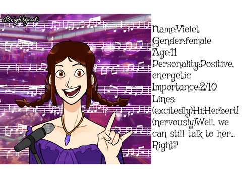 Violet Audition!!! :D