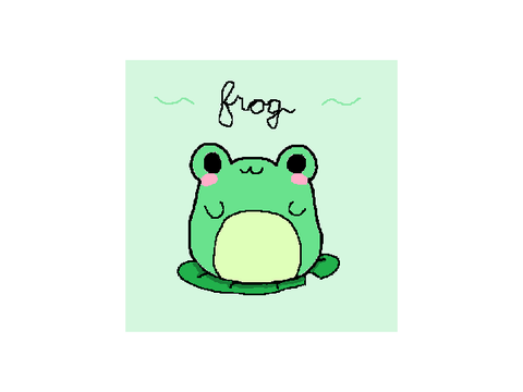 froggy i drew a few months ago
