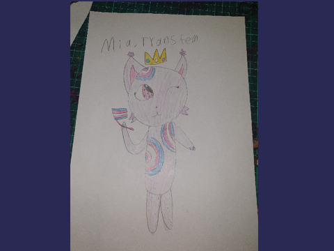 My entry, Mia the cat!