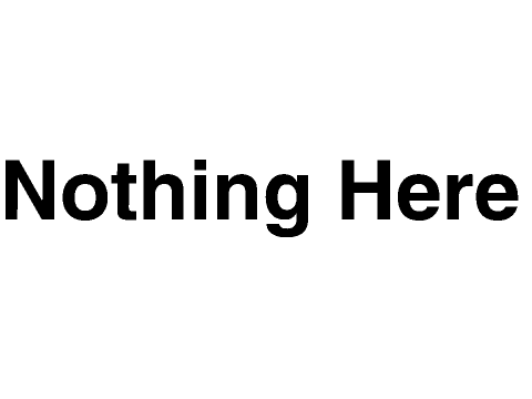 Nothing here!!!