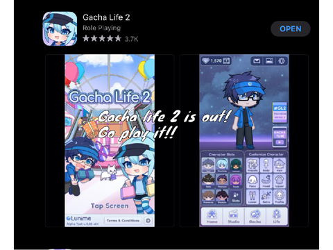 GACHA LIFE 2!!!