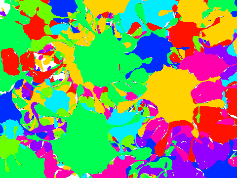 Ink splats