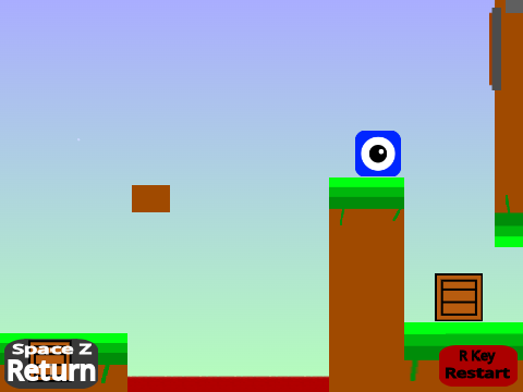Block Throwing Platformer English