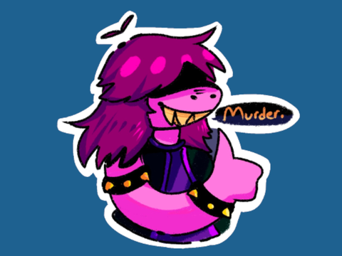 Silly Deltarune Stickers