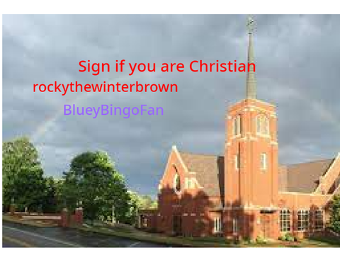 Sign if you are Christian. remix